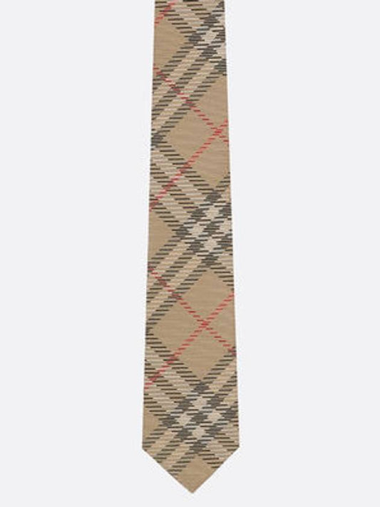 checked silk tie - BURBERRY - BALAAN 1