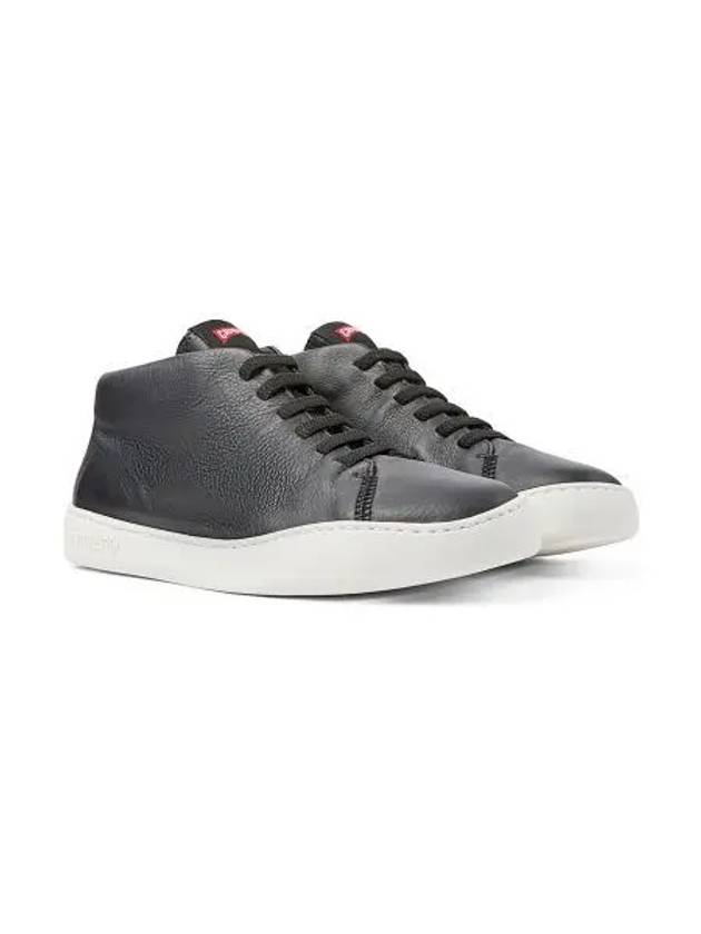 Peu Touring Leather Low Top Sneakers Black - CAMPER - BALAAN 2