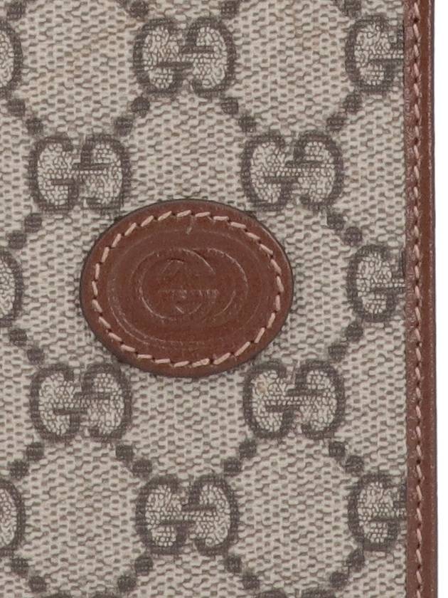 Interlocking G Long Wallet Beige Brown - GUCCI - BALAAN 6