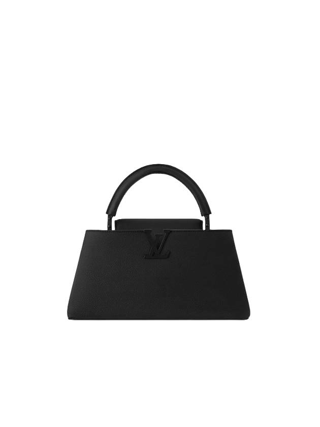 Capucines East West MM Tote Bag Black - LOUIS VUITTON - BALAAN 1