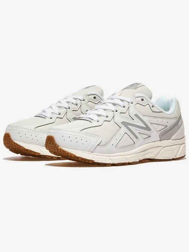 480 V5 Graphic Low Top Sneakers White - NEW BALANCE - BALAAN 2