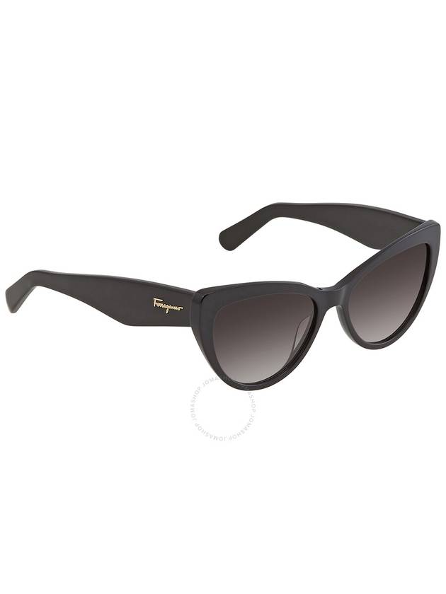 Women s Cat Eye Sunglasses Gray - SALVATORE FERRAGAMO - BALAAN 3