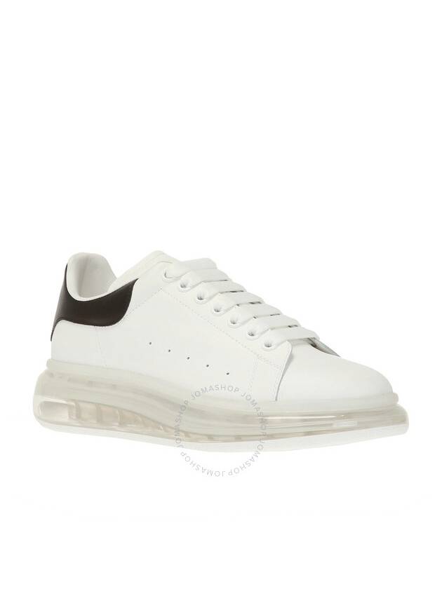 Air Oversole Low Top Sneakers Black White - ALEXANDER MCQUEEN - BALAAN 4