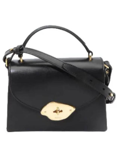 Lana Small Top Handle Cross Bag Black - MULBERRY - BALAAN 2