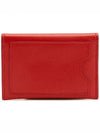 Vara Bow Card Wallet Red - SALVATORE FERRAGAMO - BALAAN 3