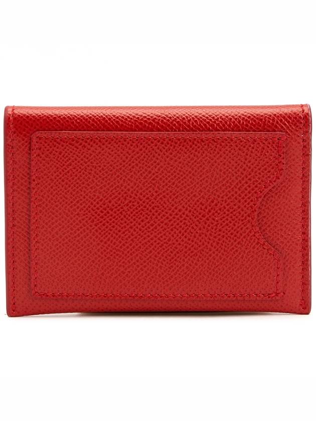 Vara Bow Card Wallet Red - SALVATORE FERRAGAMO - BALAAN 3