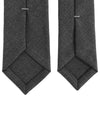 Super 120S Twill Tie Grey - THOM BROWNE - BALAAN 4