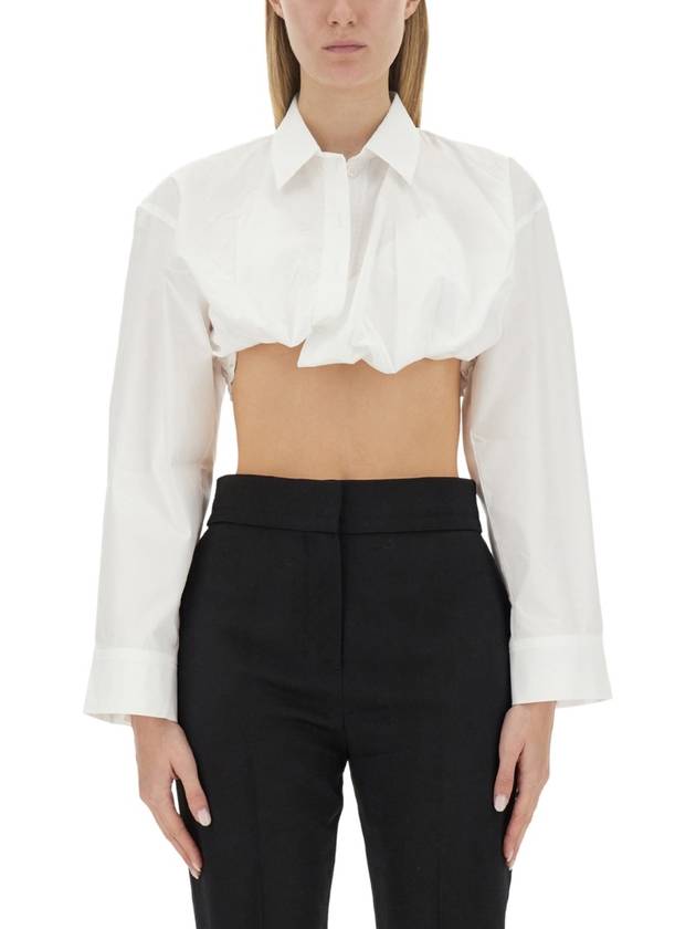 La Chemise Bahia Courte Shirt White - JACQUEMUS - BALAAN 2