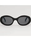 Eyewear Triomphe Logo Temple Sunglasses Black - CELINE - BALAAN 4