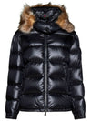 Women's My Upper Mairefur Short Down Padding Black - MONCLER - BALAAN 1