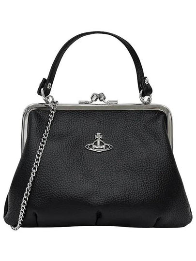 Granny Frame Purse Shoulder Bag Black - VIVIENNE WESTWOOD - BALAAN 2