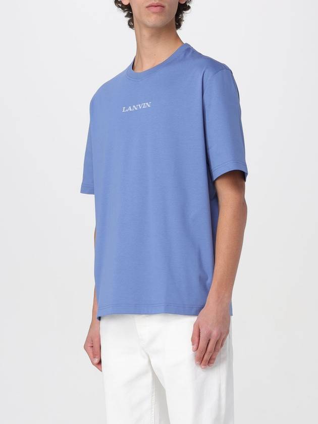 T-shirt Lanvin in cotone con logo - LANVIN - BALAAN 3