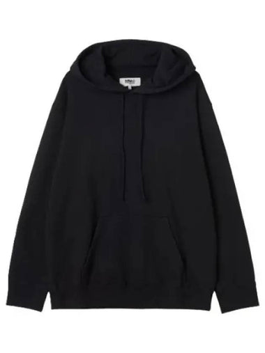 MM6 Cotton Hood Black - MAISON MARGIELA - BALAAN 1