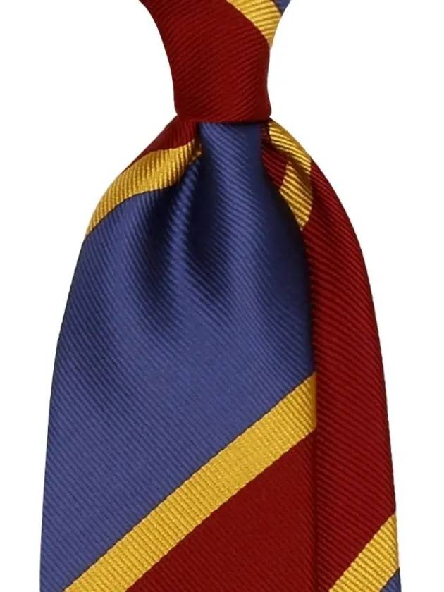 Preppy Block Regimental Tie - MANNERGRAM - BALAAN 8