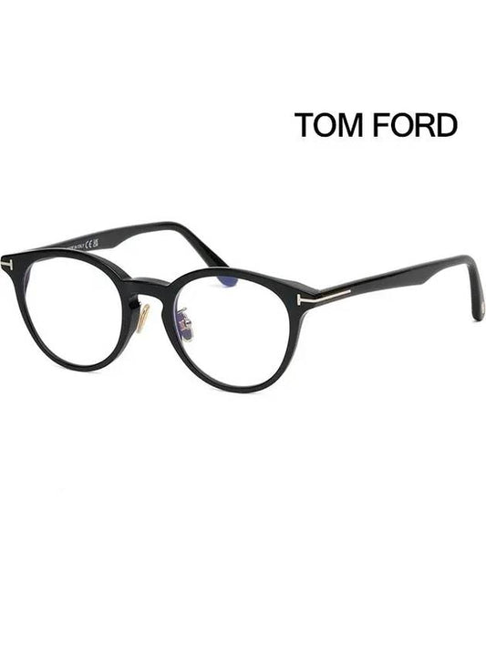 Eyewear Round Eyeglasses Black - TOM FORD - BALAAN 2