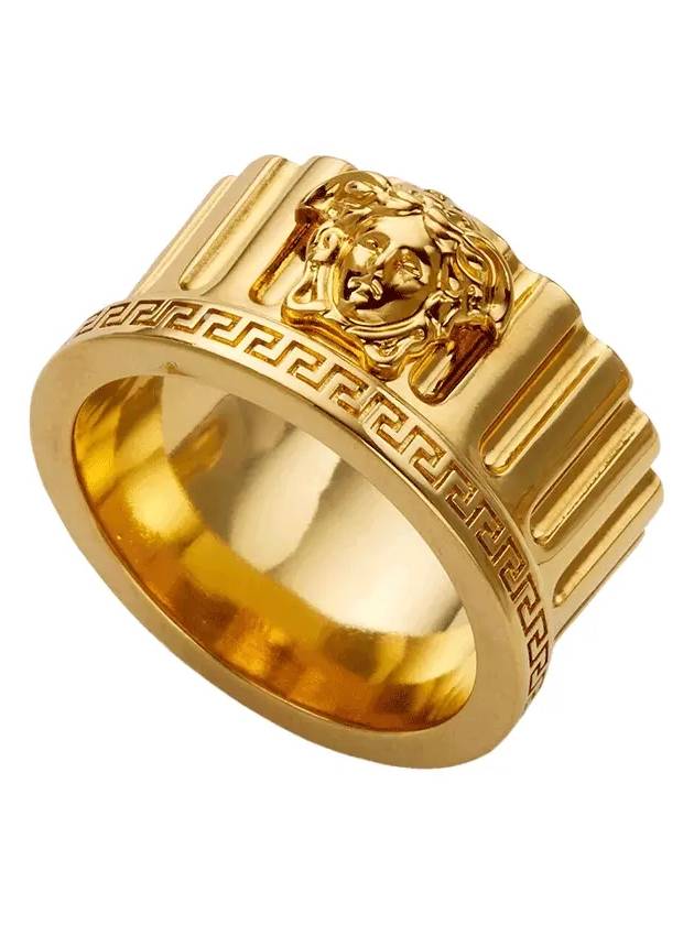 Le Colonne Medusa Ring Gold - VERSACE - BALAAN 3