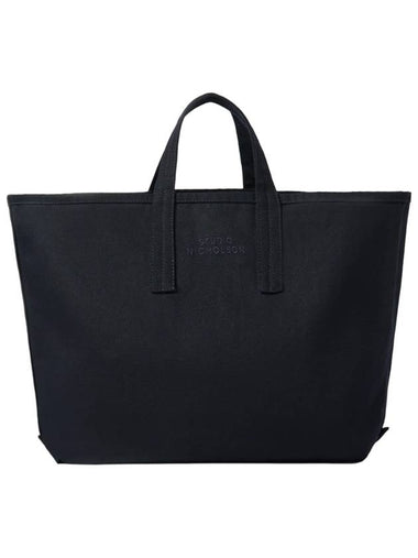 Embroidered Logo Small Tote Bag Dark Navy - STUDIO NICHOLSON - BALAAN 1