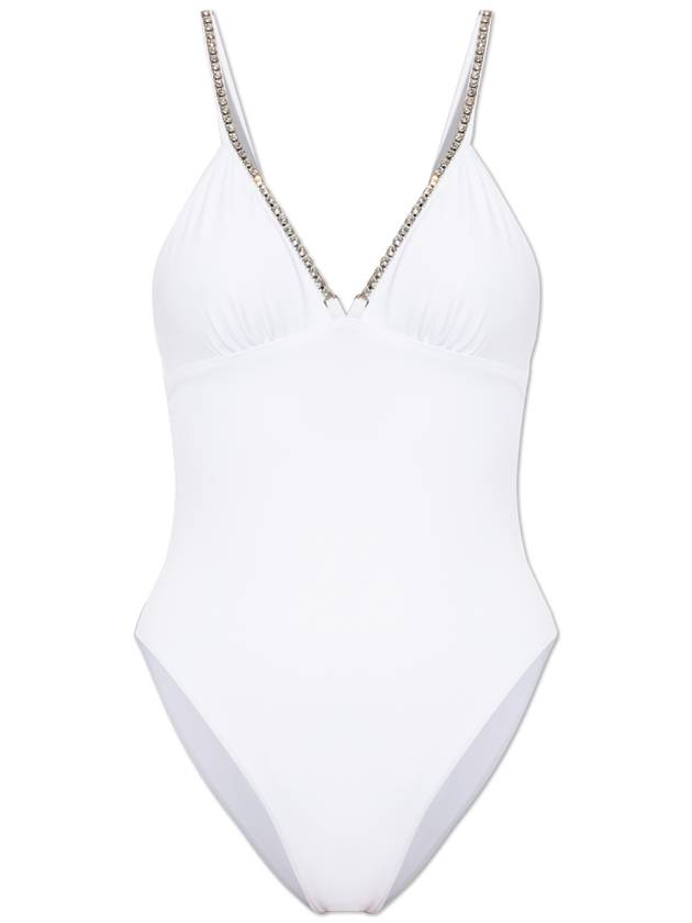 Moschino One-piece Swimsuit, Women's, White - MOSCHINO - BALAAN 1