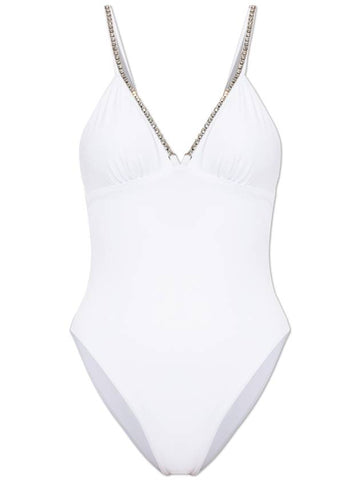 Moschino One-piece Swimsuit, Women's, White - MOSCHINO - BALAAN 1