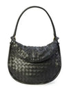 Intrecciato Gemelli Medium Tote Bag Black - BOTTEGA VENETA - BALAAN 2