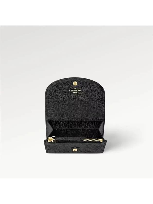 Rosalie Monogram Coin Purse Black - LOUIS VUITTON - BALAAN 4