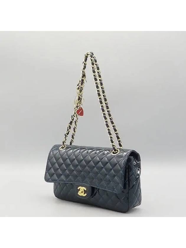 navy shoulder bag - CHANEL - BALAAN 3