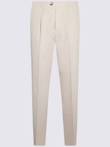 Brunello Cucinelli White Cotton Jeans - BRUNELLO CUCINELLI - BALAAN 1