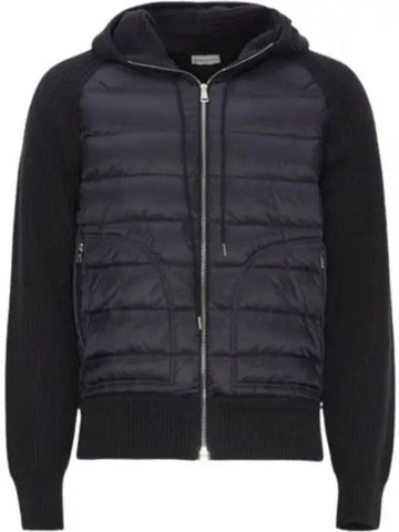 9B00020 M1241 742 Knit padded cardigan - MONCLER - BALAAN 1