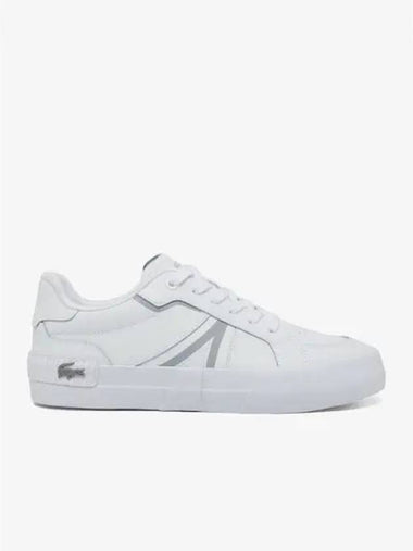 Women s L004 contrast leather sneakers RZ8002W54N 14X domestic product GQ2N24071289882 - LACOSTE - BALAAN 1