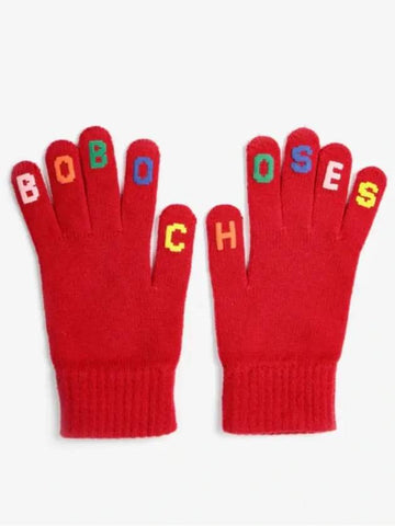 Bobo Choses Knit Gloves B224AI041 Italian Kids - BOBO CHOSES - BALAAN 1