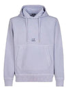 Central Logo Hoodie Cosmic Sky - CP COMPANY - BALAAN 2