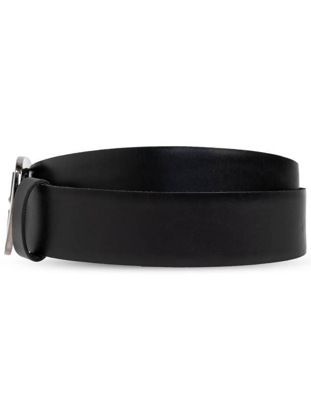 Dolce & Gabbana Leather Belt, Men's, Black - DOLCE&GABBANA - BALAAN 3