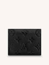 Monogram Empreinte Zoé Tri Fold Half Wallet Black - LOUIS VUITTON - BALAAN.