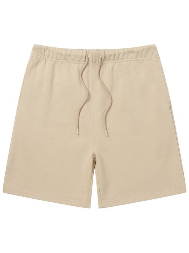 Men's ALT Sweat Shorts Beige SWDQPTPA08BI - SOLEW - BALAAN 1