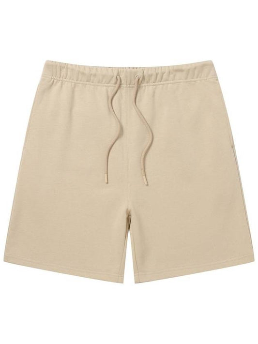 Men's ALT Sweat Shorts Beige SWDQPTPA08BI - SOLEW - BALAAN 1