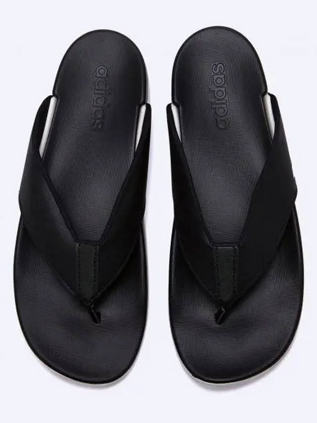 Adilette Comfort Flip Flops Black - ADIDAS - BALAAN 2