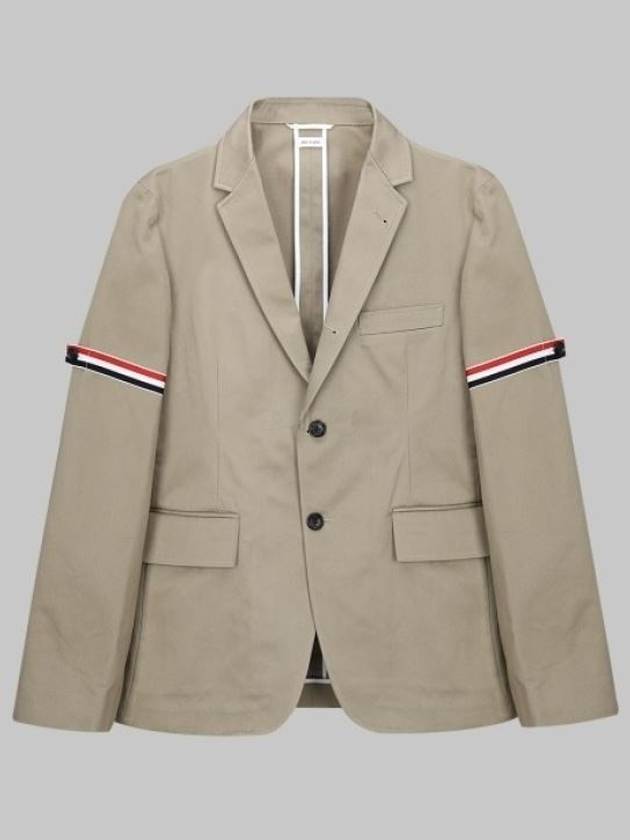 Armband Unconstructed Classic Jacket Navy Beige - THOM BROWNE - BALAAN 2