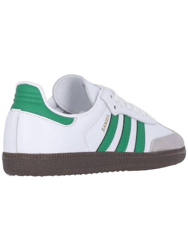 Samba OG Low Top Sneakers White Green - ADIDAS - BALAAN 5