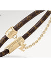 Chain It Bracelet Gold Brown - LOUIS VUITTON - BALAAN 4