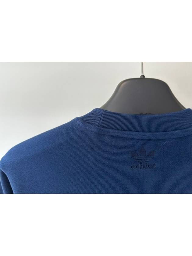 Embroidered Logo Sweatshirt Navy - ADIDAS - BALAAN 5