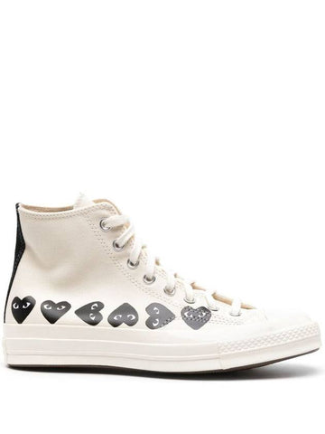 Comme Des Garçons Play High Sneakers - COMME DES GARCONS PLAY - BALAAN 1