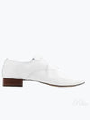 Women's Zizi Matte Leather Oxford White - REPETTO - BALAAN 2