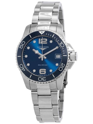 Longines Hydroconquest Quartz Blue Dial Ladies Watch L3.370.4.96.6 - LONGINES - BALAAN 1