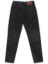 Men's high quality straight thin stretch denim AJN167 - IKALOOOK - BALAAN 2