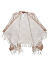 Women s Fringe Wool Cape FRINESTD 005 - MAX MARA - BALAAN 9