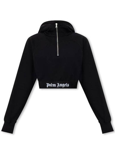 Hooded Sweatshirt PWBB062F23FLE001 1010 - PALM ANGELS - BALAAN 2