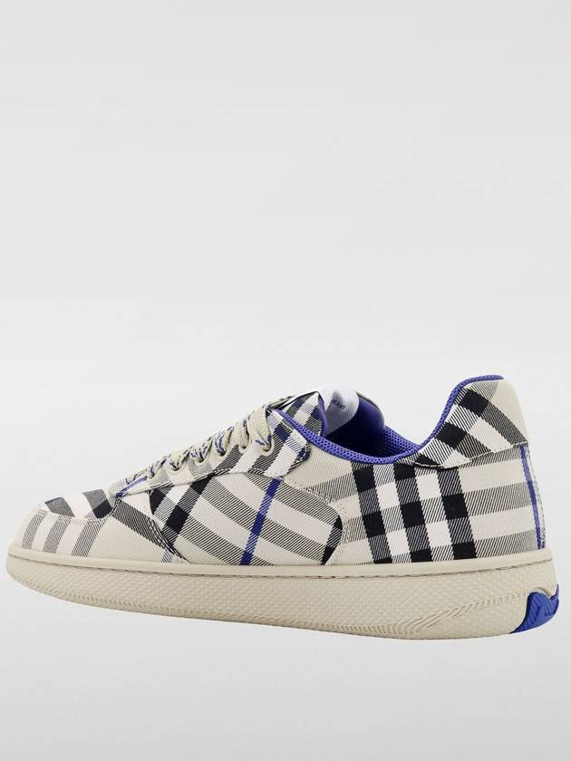 Check Terrace Low Top Sneakers Lichen - BURBERRY - BALAAN 4