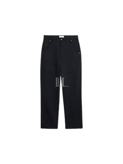 Regular Fit Straight Jeans Black - ACNE STUDIOS - BALAAN 2