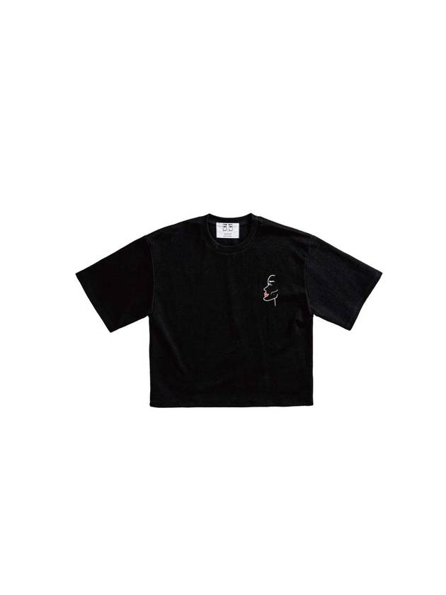 PP S Silhouette Short Sleeve T-Shirt HTS03 BLACK - PLA.Y_P - BALAAN 2