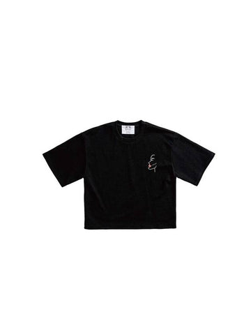 PP S Silhouette Short Sleeve T-Shirt HTS03 BLACK - PLA.Y_P - BALAAN 1